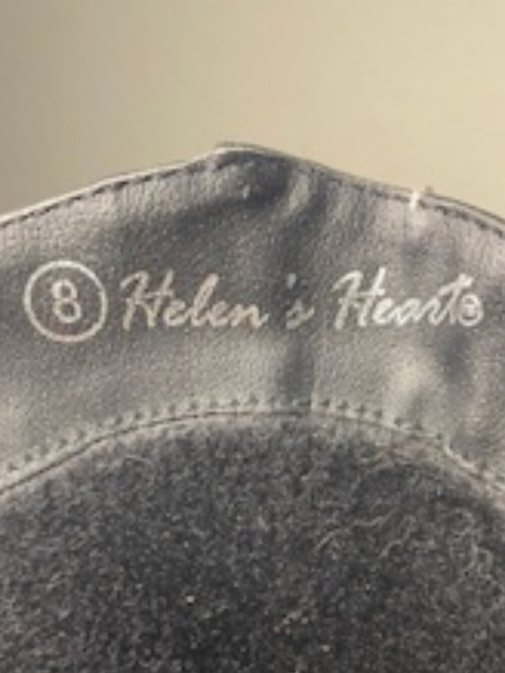 Helen's Heart Black Bling Boots Size 8 - Picture 4 of 7